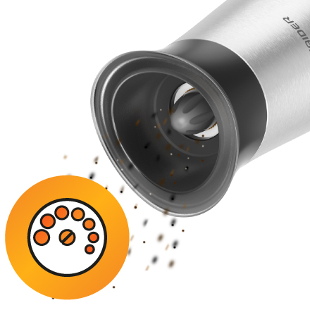 Homaider Electric Salt and Pepper Grinder